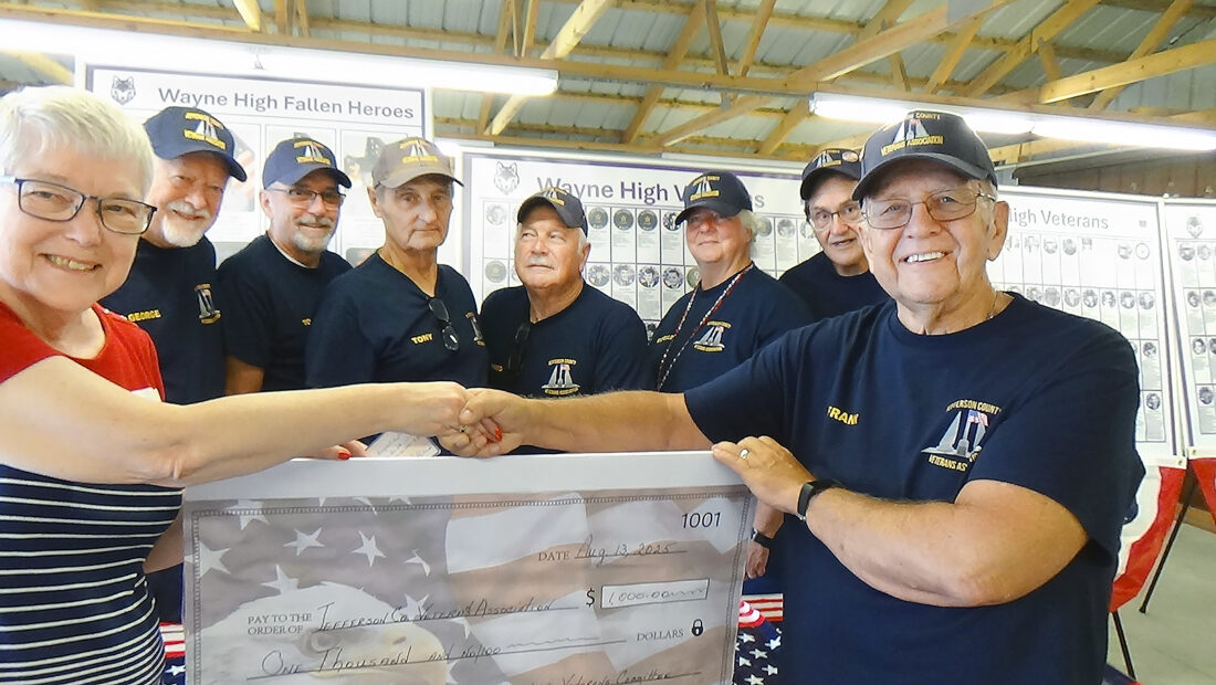 Former school donates to veterans